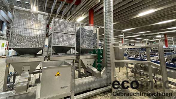 Used closure feeding system # 10-25203